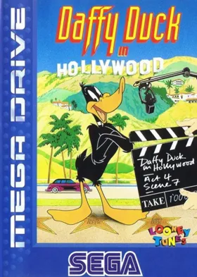 Daffy Duck in Hollywood (Europe) (Beta) box cover front